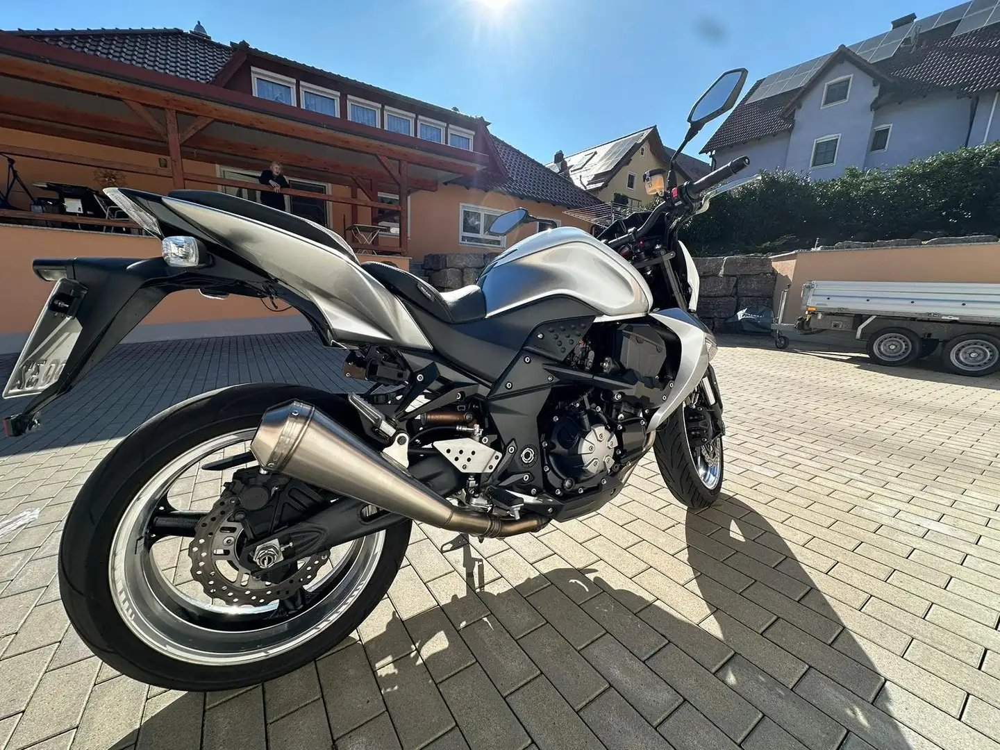 Kawasaki Z 1000 B Blanco - 1