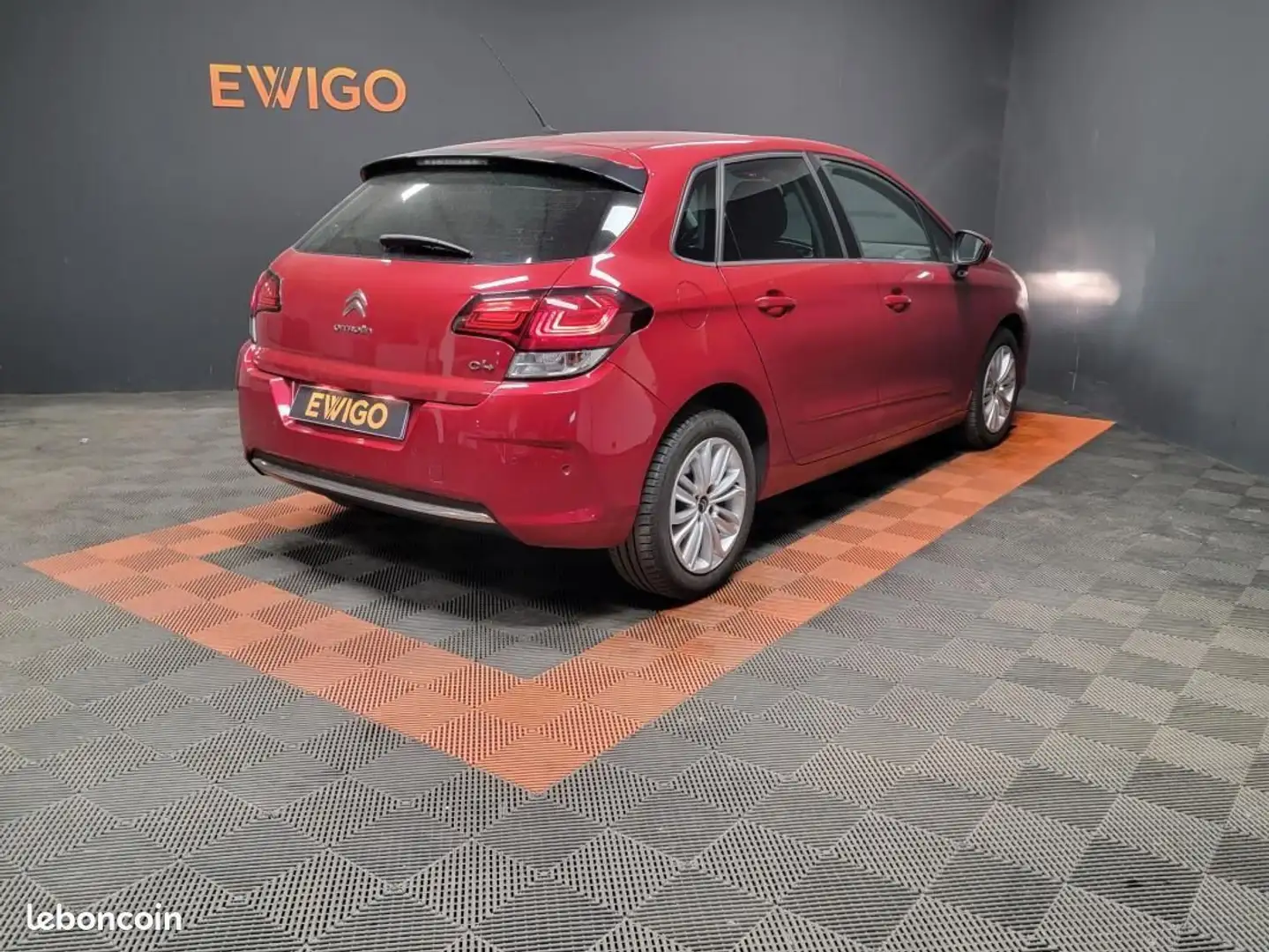 Citroen C4 Citroën 1.6 BLUEHDI 120ch MILLENIUM START-STOP Jan Kırmızı - 2