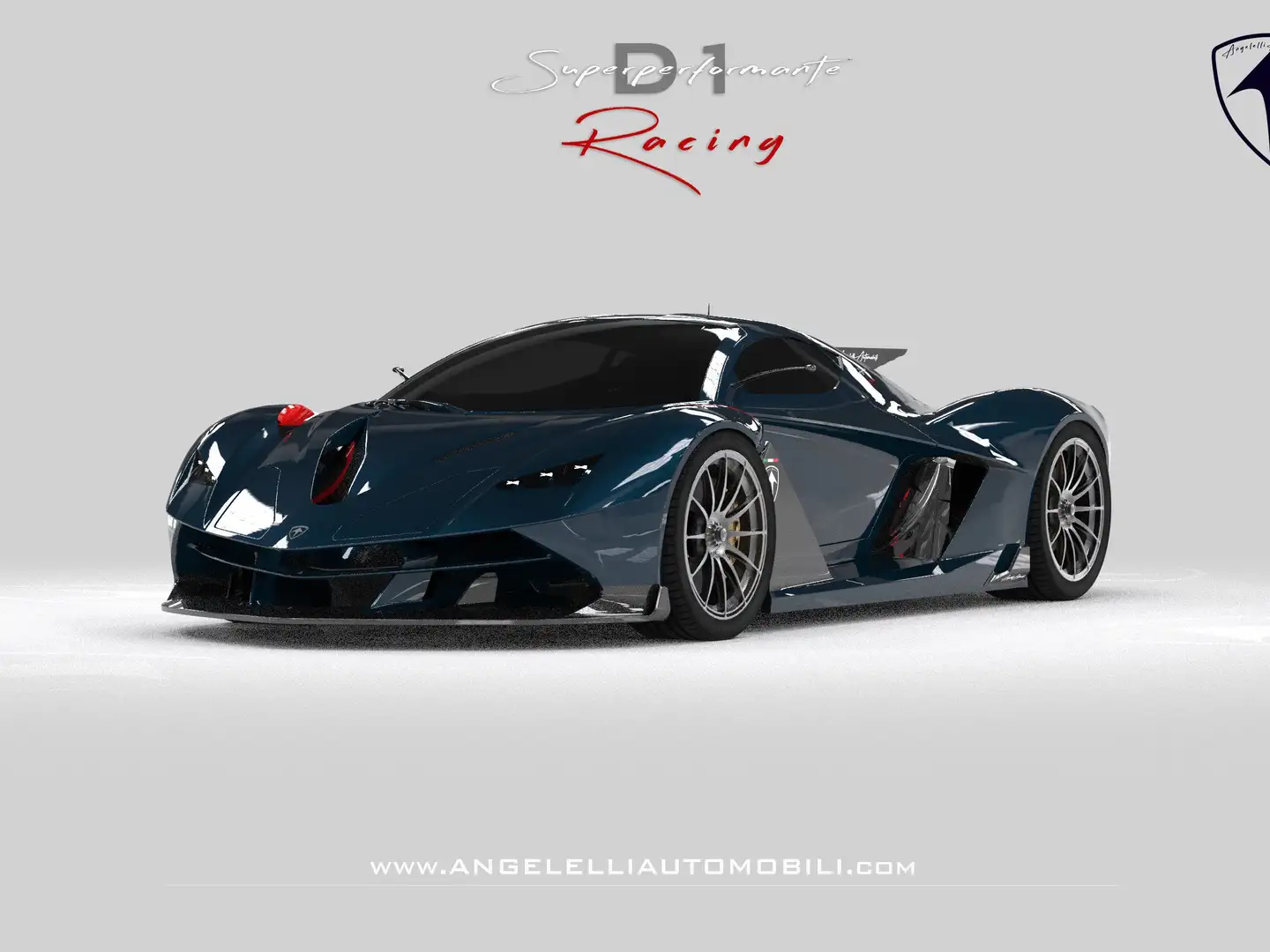Angelelli Automobili D-1 S Hypercar Stradale Blu/Azzurro - 1
