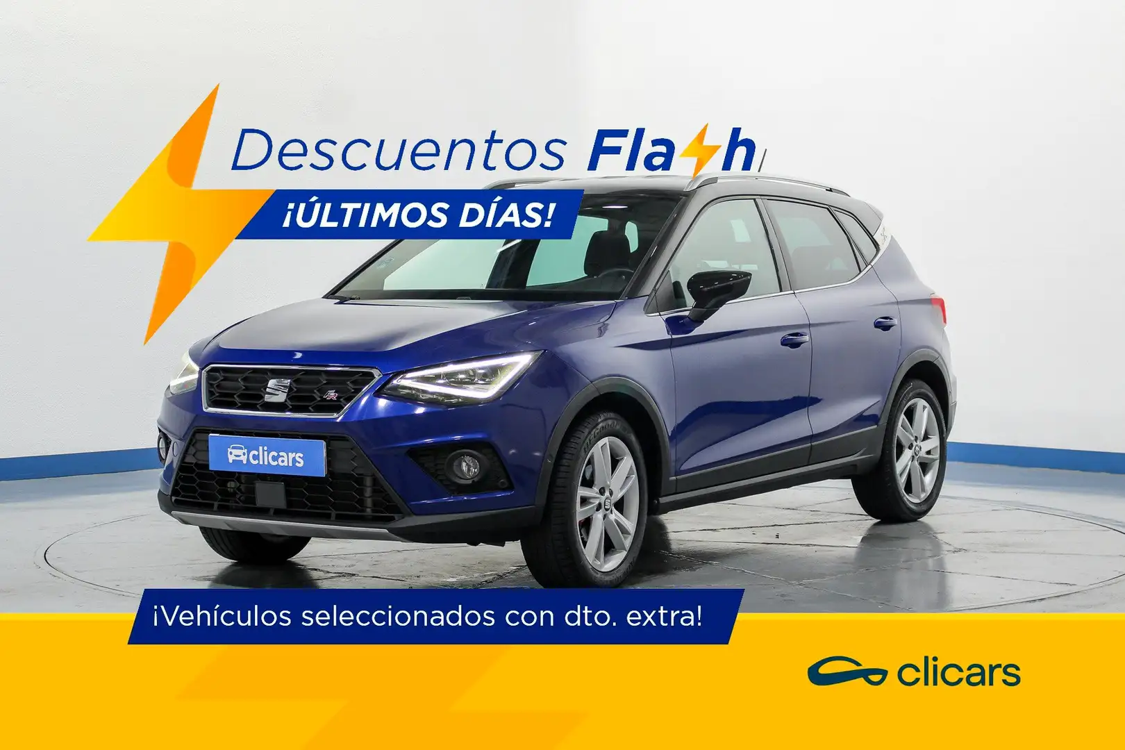 SEAT Arona 1.0 TSI Ecomotive S&S FR110 Modrá - 1