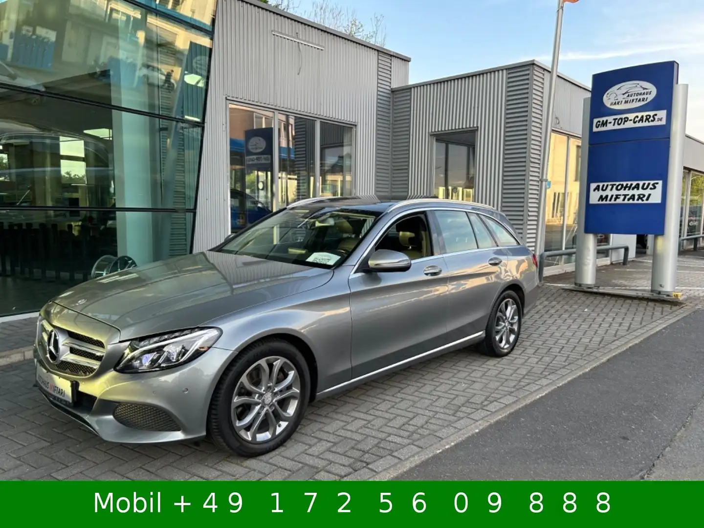 Mercedes-Benz C 220 d Avantgarde Panorama AHK Silber - 1