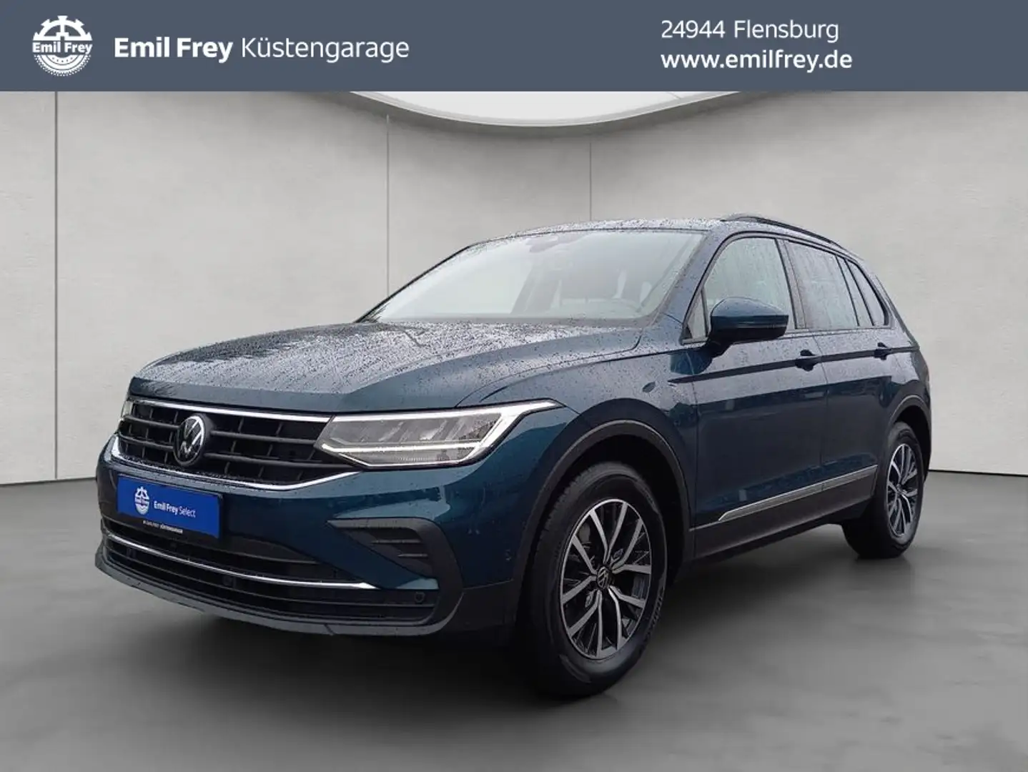 Volkswagen Tiguan 2.0 TDI SCR -Life- DSG LED/ Navi/ App-C Bleu - 1