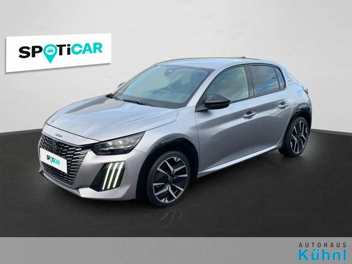 Peugeot 208 GT Hybrid 145 e-DSC6 Automatik Gris - 1