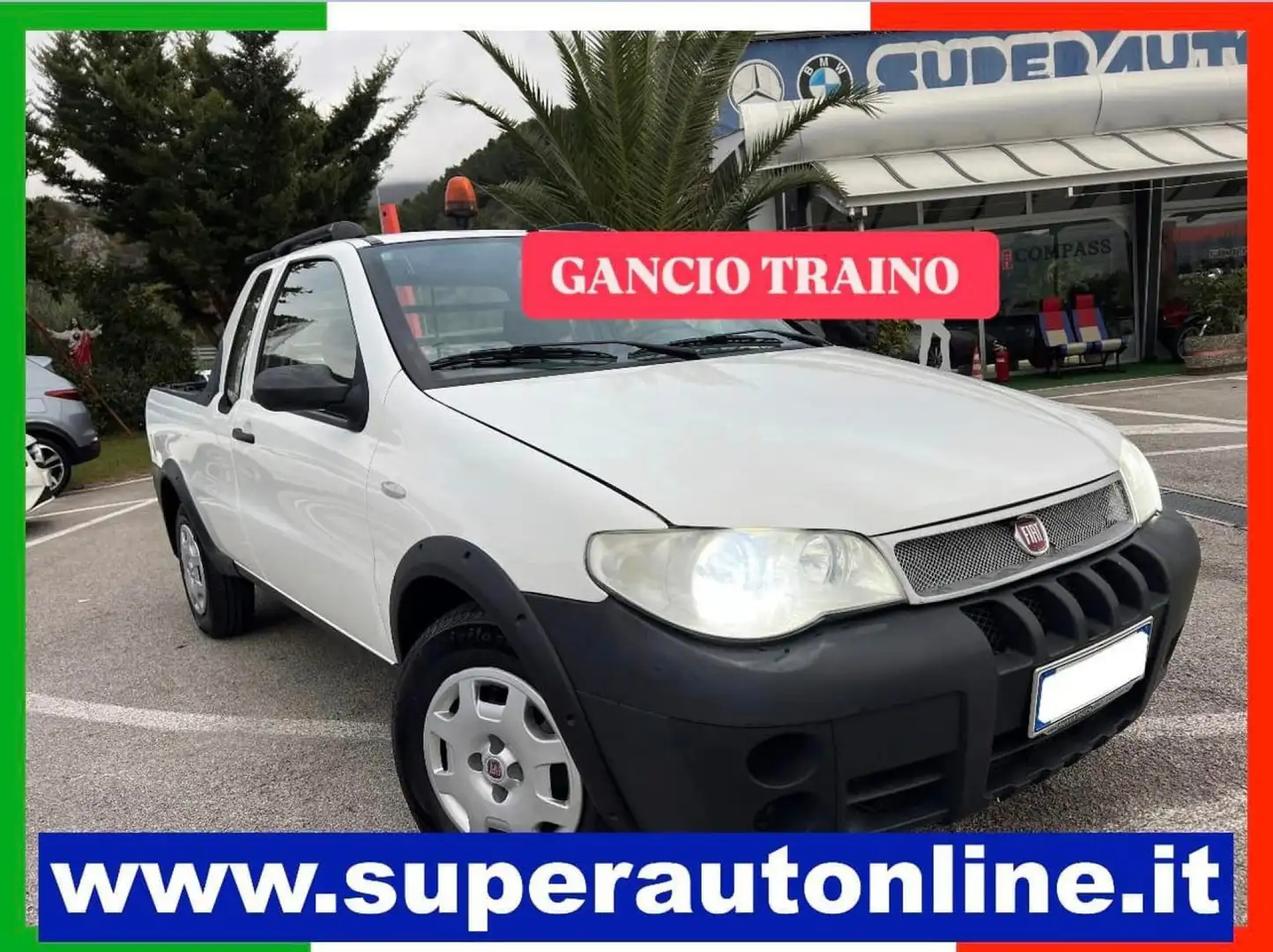 Fiat Strada 1.3 MJT 16v 85cv Pick-up Cabina Lunga Alb - 1