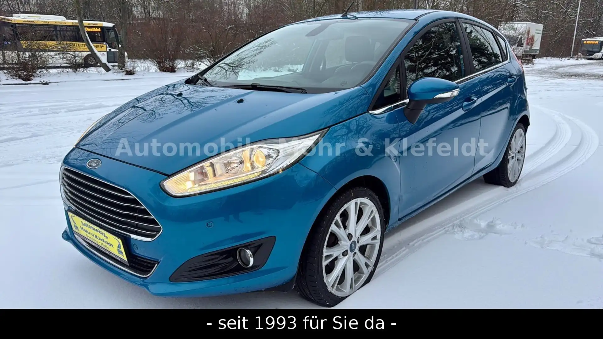 Ford Fiesta Individual*AMBI*SHZ*BLUETOOTH*KEYFREE*PDC Blau - 1