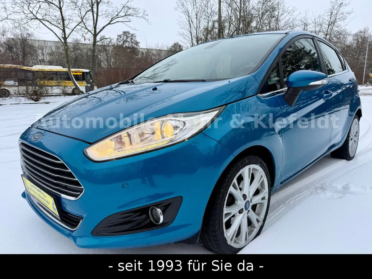 Ford Fiesta Individual*AMBI*SHZ*BLUETOOTH*KEYFREE*PDC Blau - 2