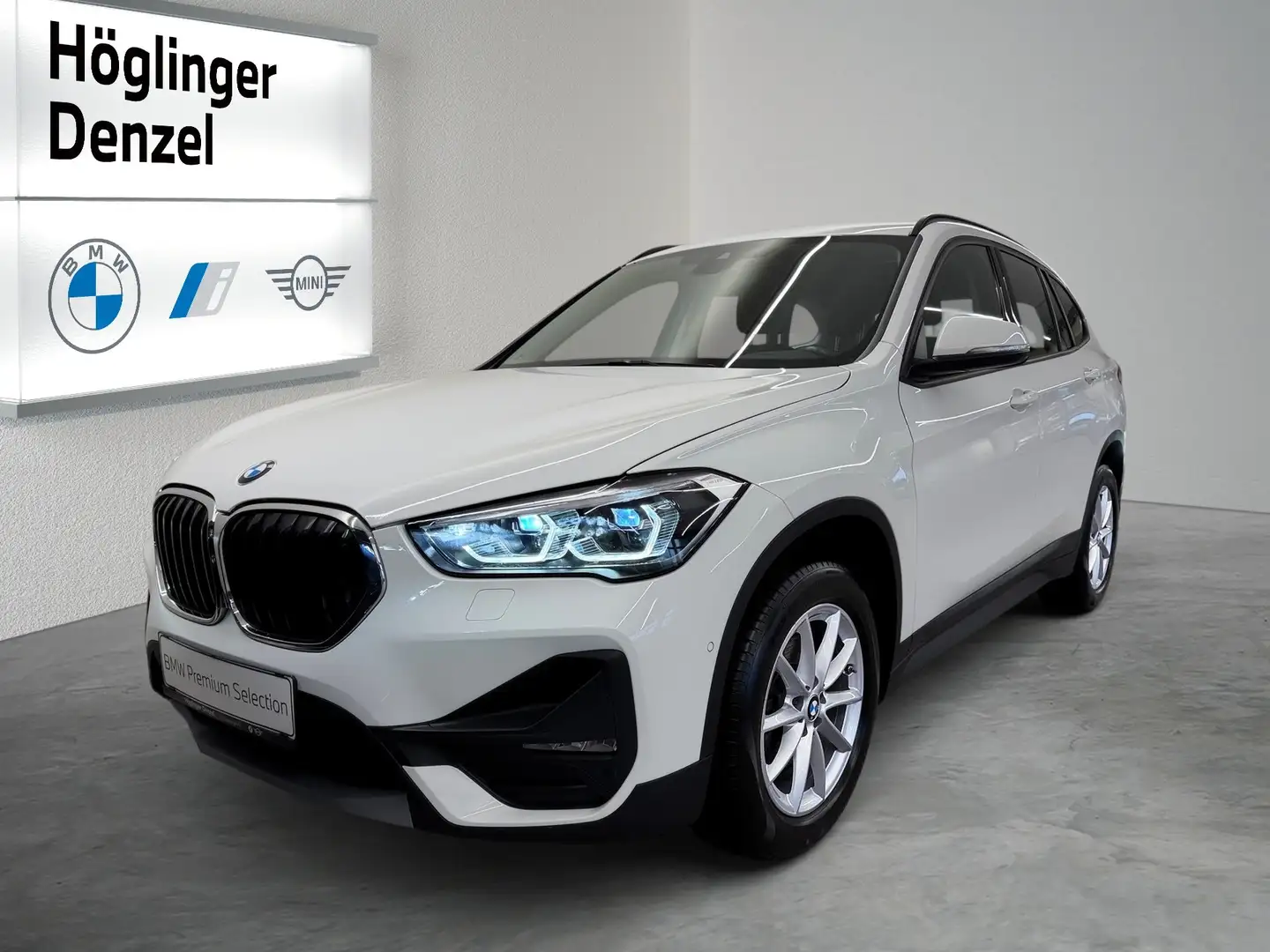 BMW X1 sDrive18d Weiß - 1