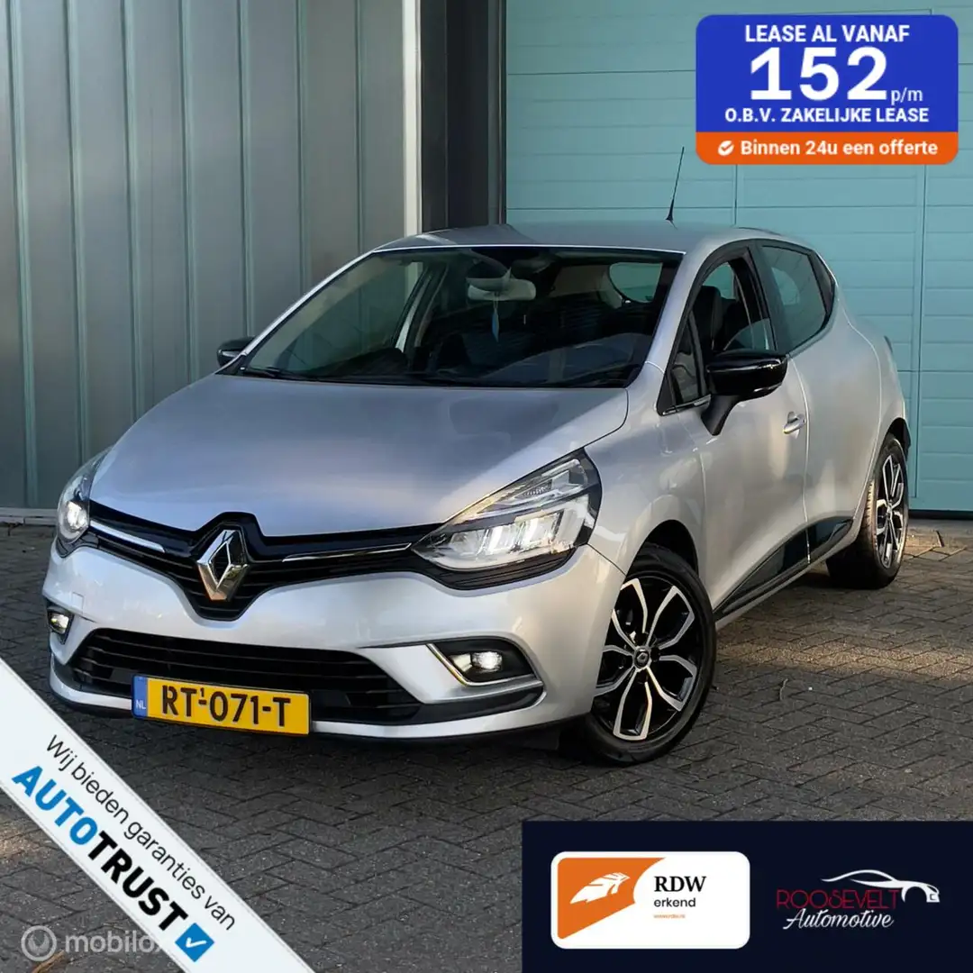 Renault Clio 0.9 TCe Iconic / LED / KEYLESS / BOMVOL Grijs - 1