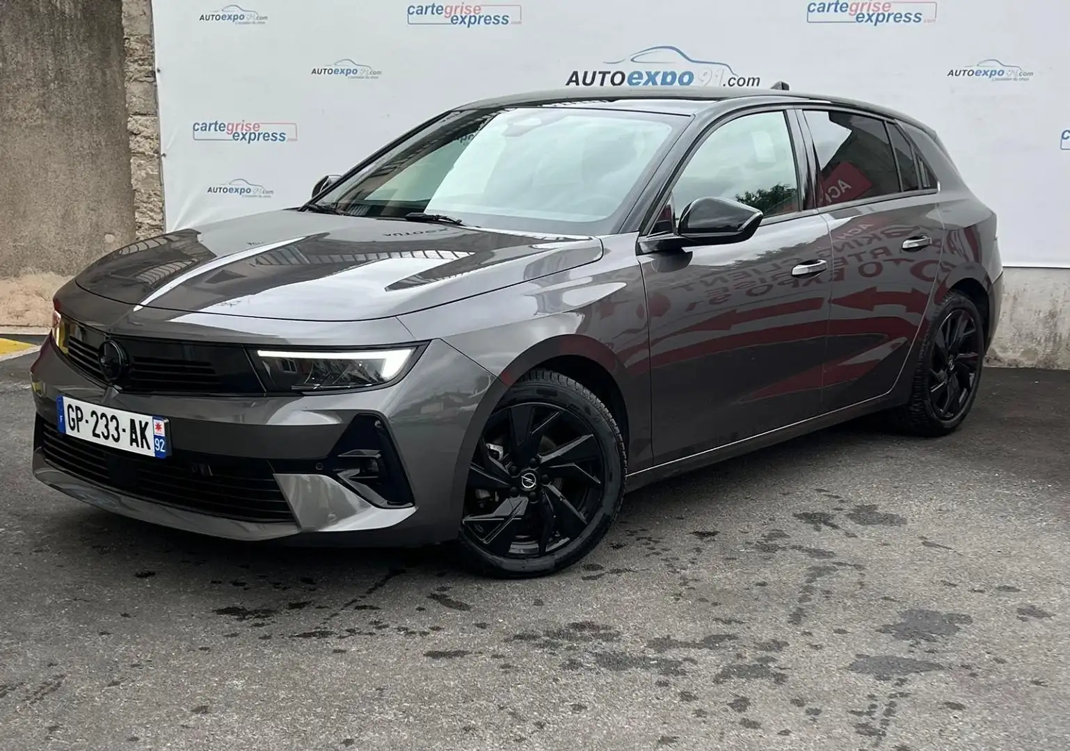 Opel Astra 1.2 TURBO 130CH GS Gris - 1