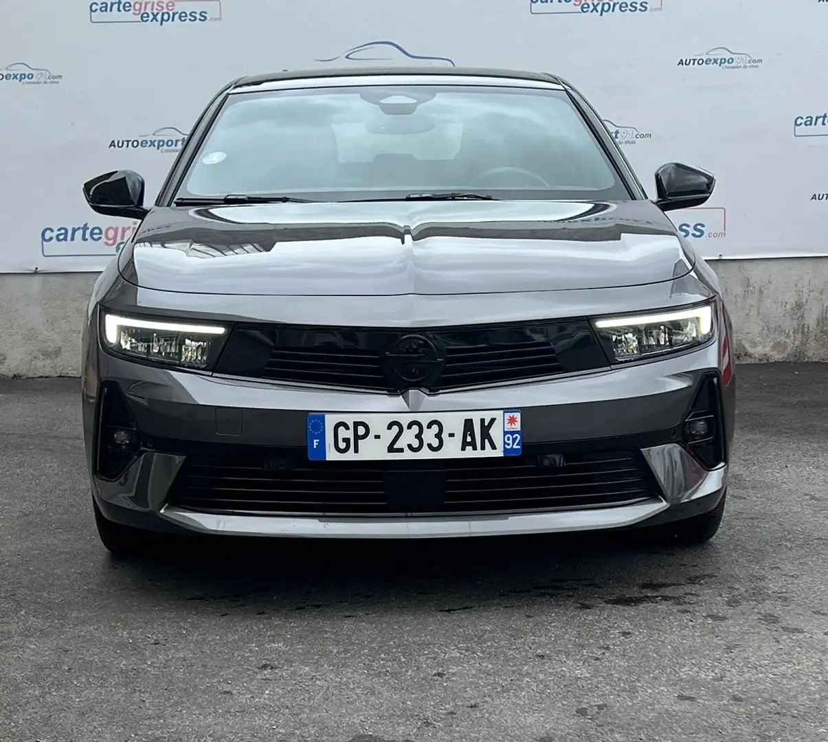 Opel Astra 1.2 TURBO 130CH GS Gris - 2