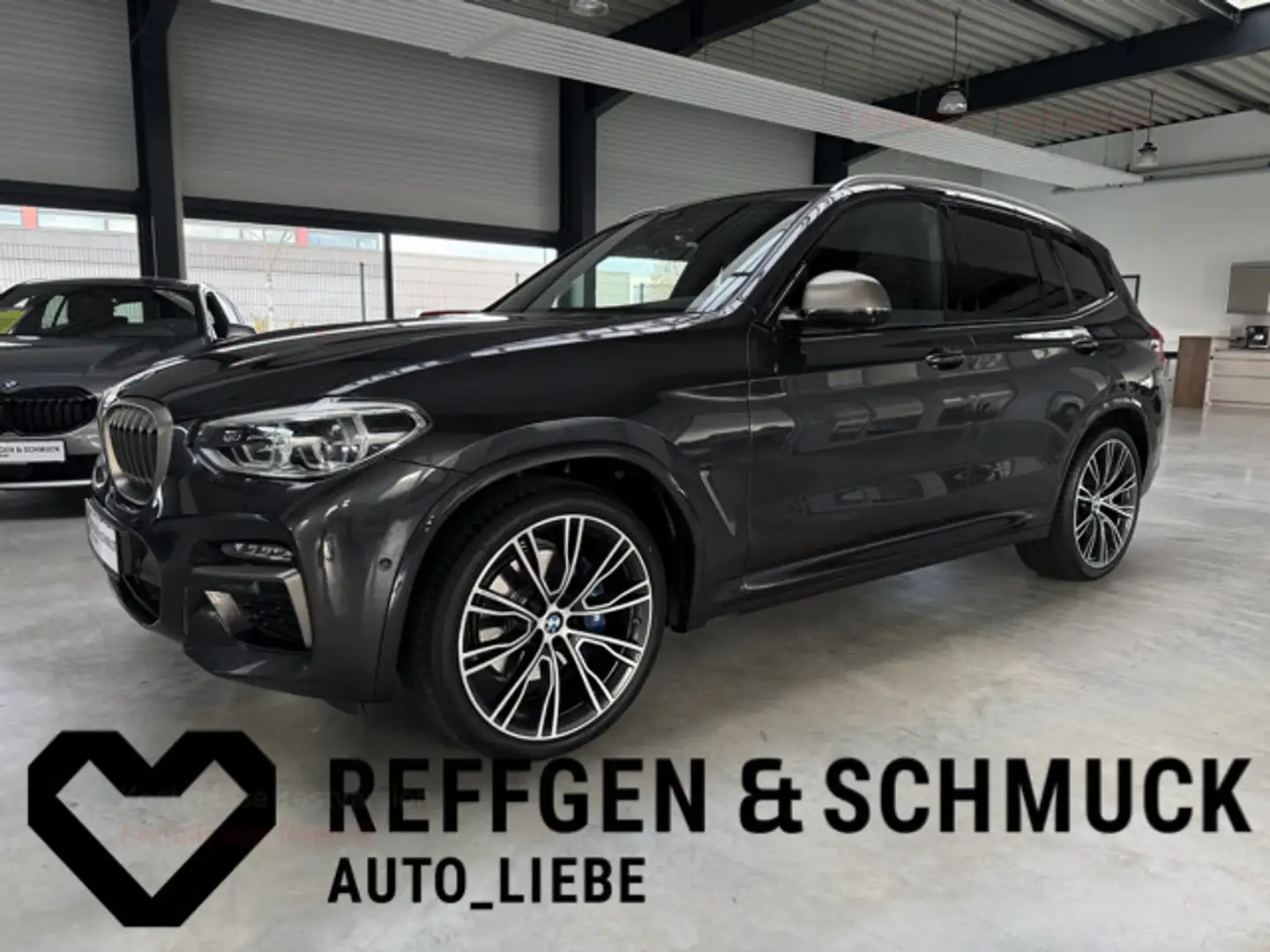 BMW X3 M40 LEDER+NAV+PANO+HUD+ACC+HARMAN+DAB+360+1HD Grau - 1