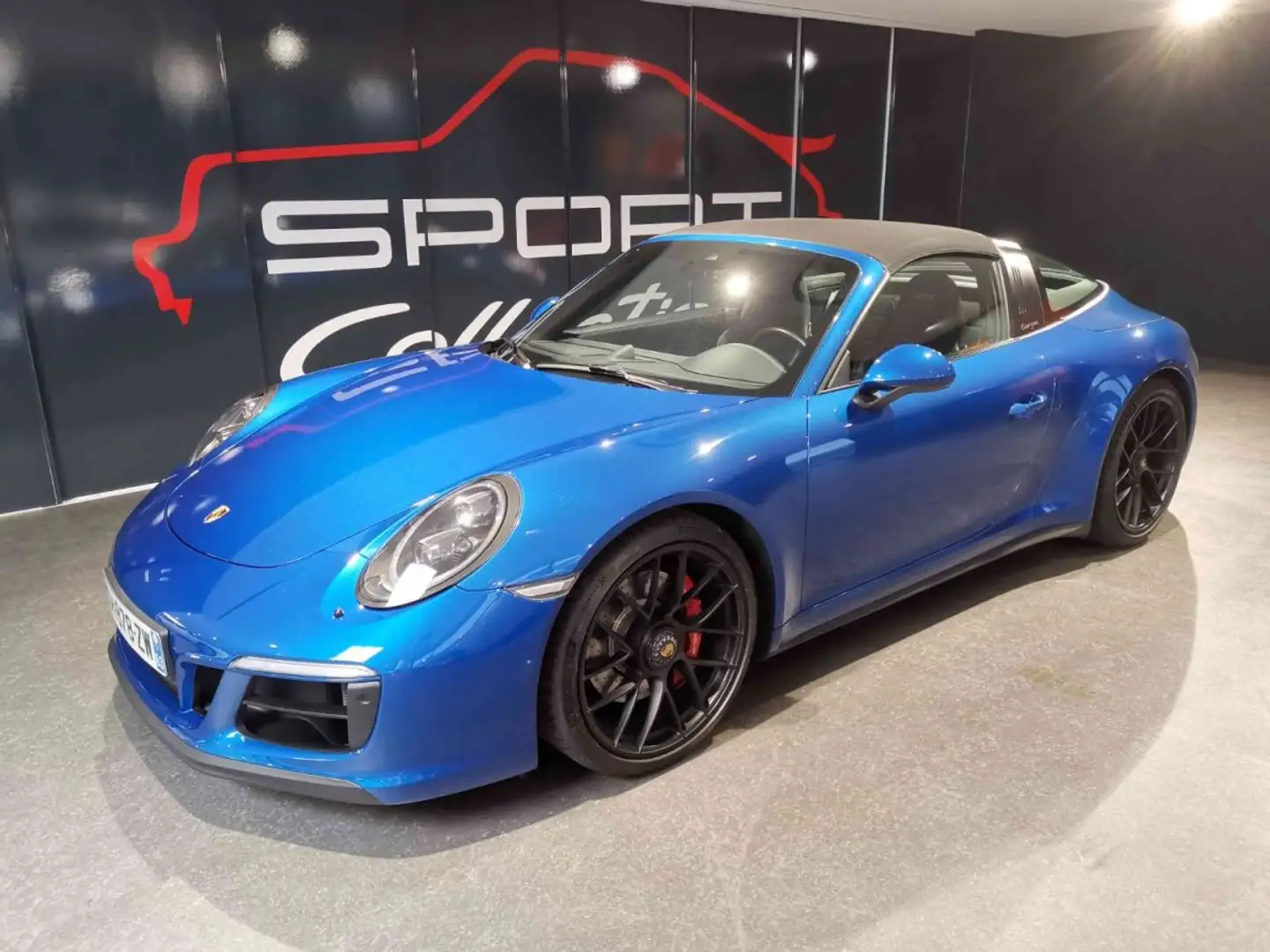 Porsche 911 Targa 4 GTS phase 2 PORSCHE APPROVED 10/27 Bleu - 1