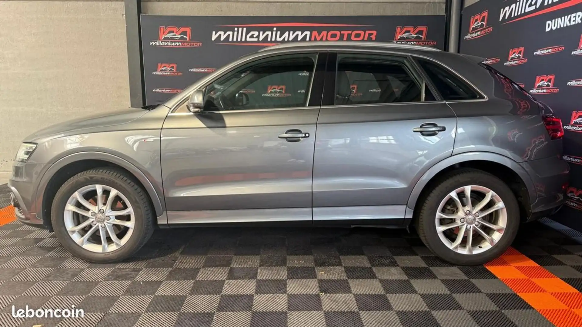Audi Q3 s-line 2.0 tdi 140 cv garantie 12 mois Gris - 2