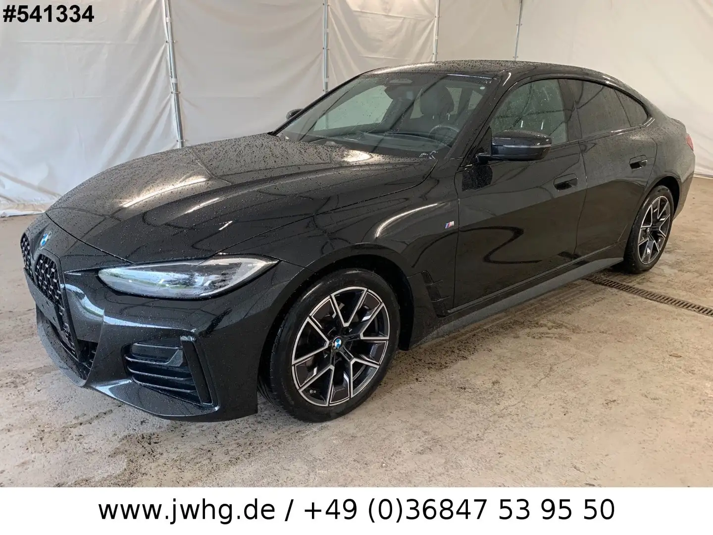 BMW 420 xDr M Sport HeadUp DrivingProf Schwarz - 1