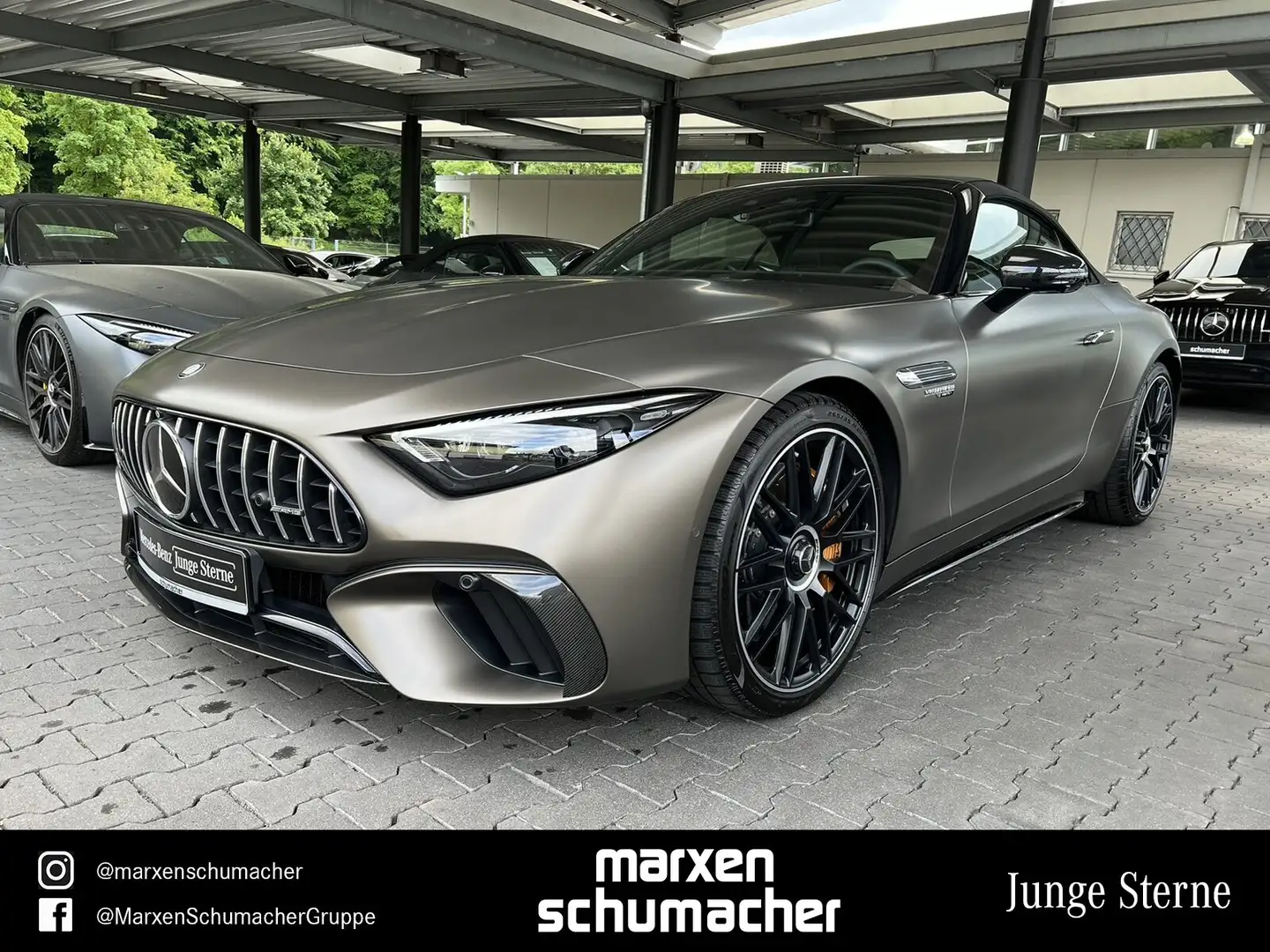Mercedes-Benz SL 63 AMG AMG SL 63 4M+ Keramik+Carbon+PerfSitz+Lift+Bur3D Gris - 1
