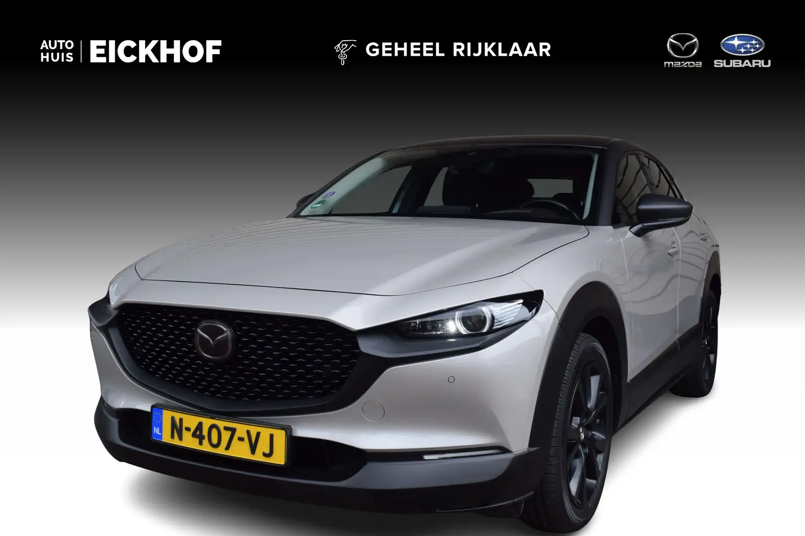 Mazda CX-30 2.0 e-SkyActiv-X M Hybrid Luxury - Black Edition - Brown - 1