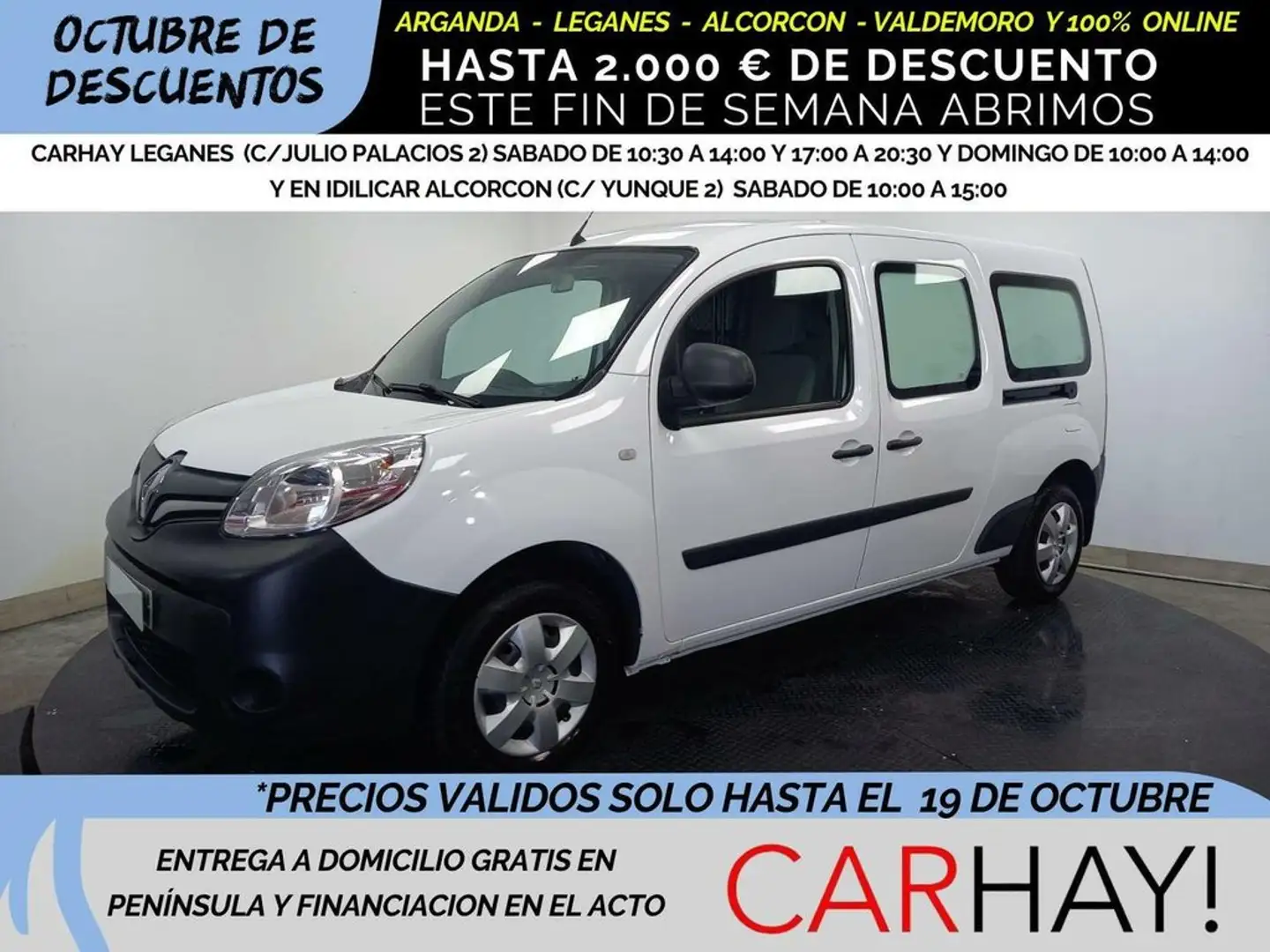 Renault Kangoo EXPRESS MAXI 1.5 Blue d Grand Confort Weiß - 1