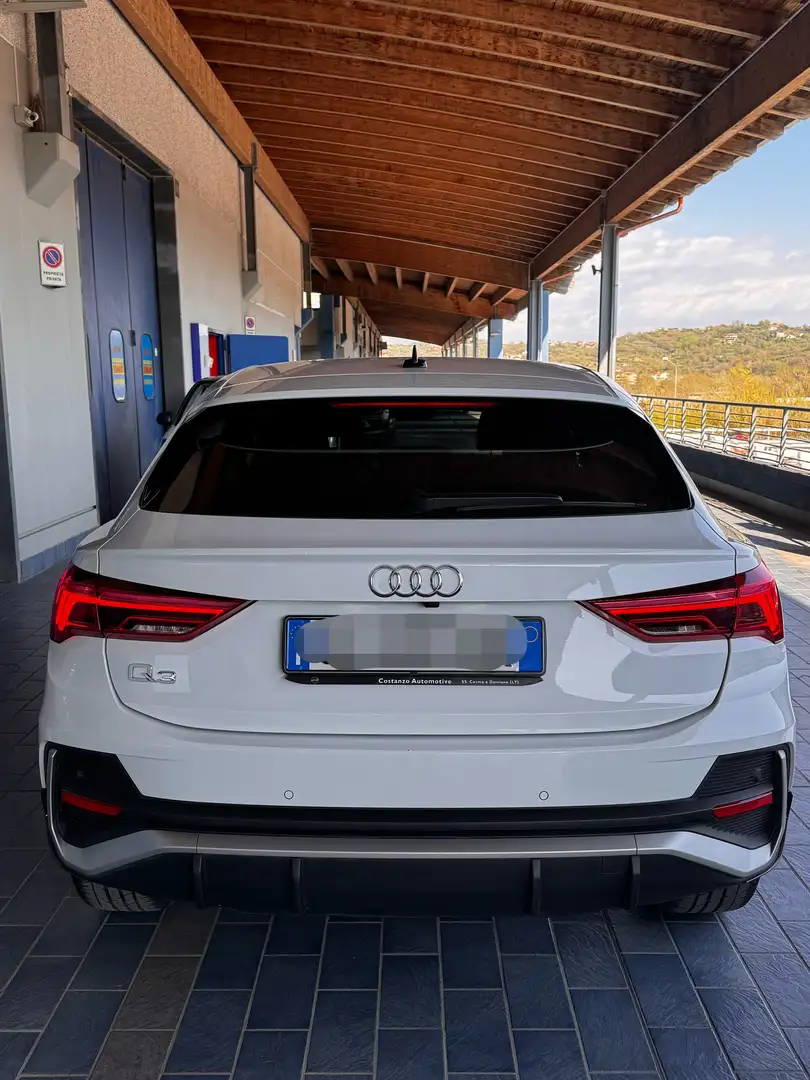 Audi Q3 sportback 2.0 TDI S LINE garanzia fino al 2028! Bianco - 2