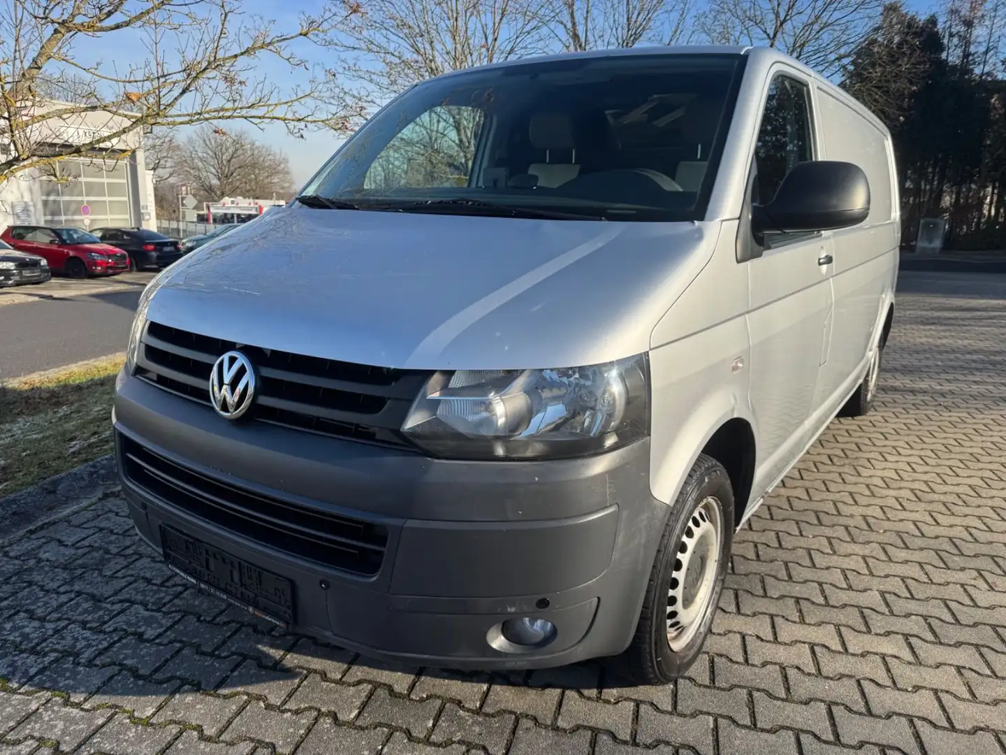 Volkswagen T5 Transporter Kasten lang KAMERA 6-GANG Argent - 2
