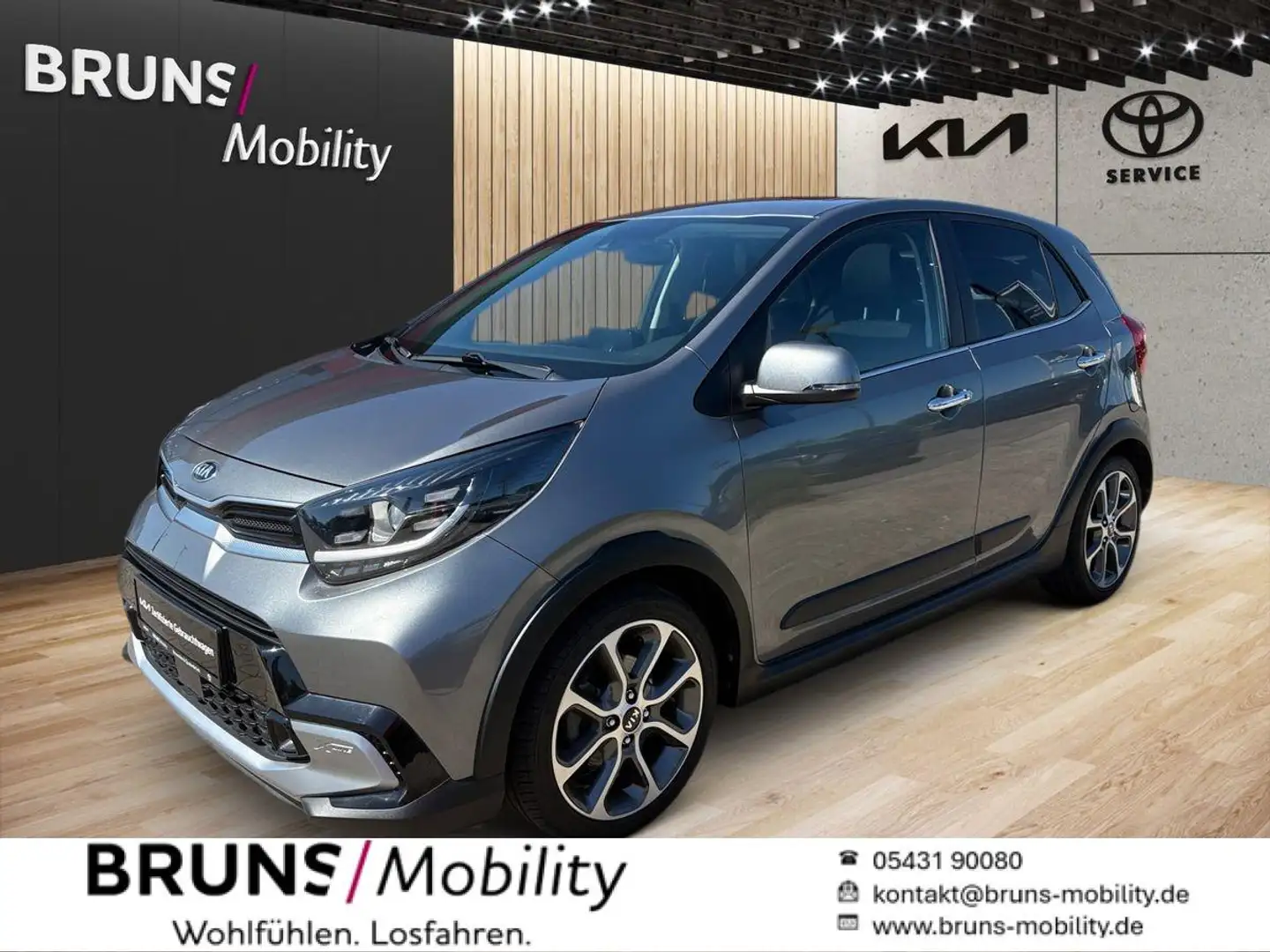 Kia Picanto 1.0 T-GDI X-Line Grigio - 1