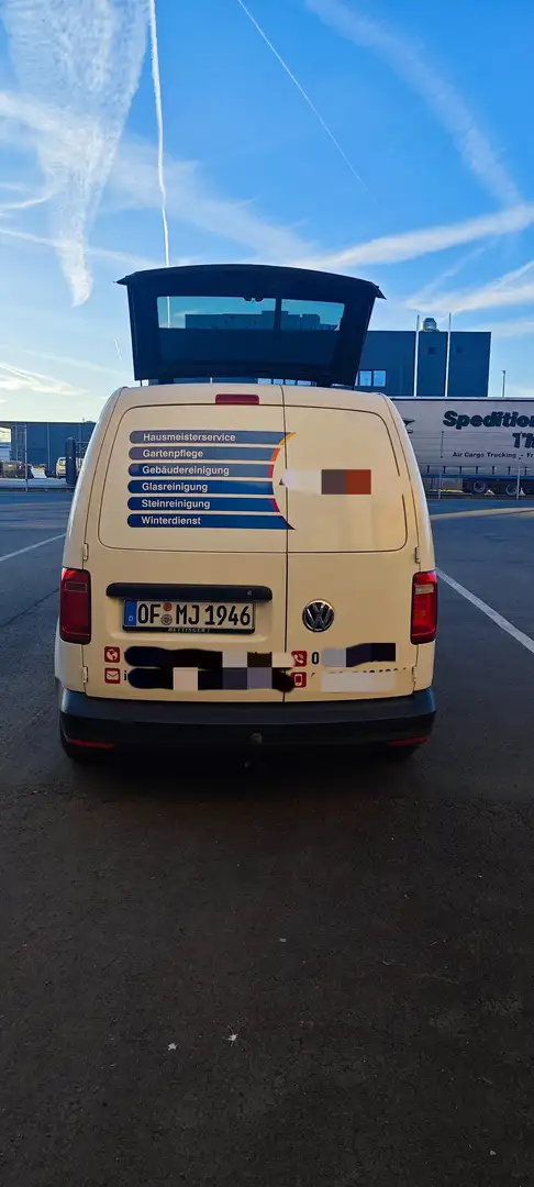 Volkswagen Caddy Caddy 2.0 TDI Kasten MwSt. ausweisbar Leiterklappe Weiß - 2