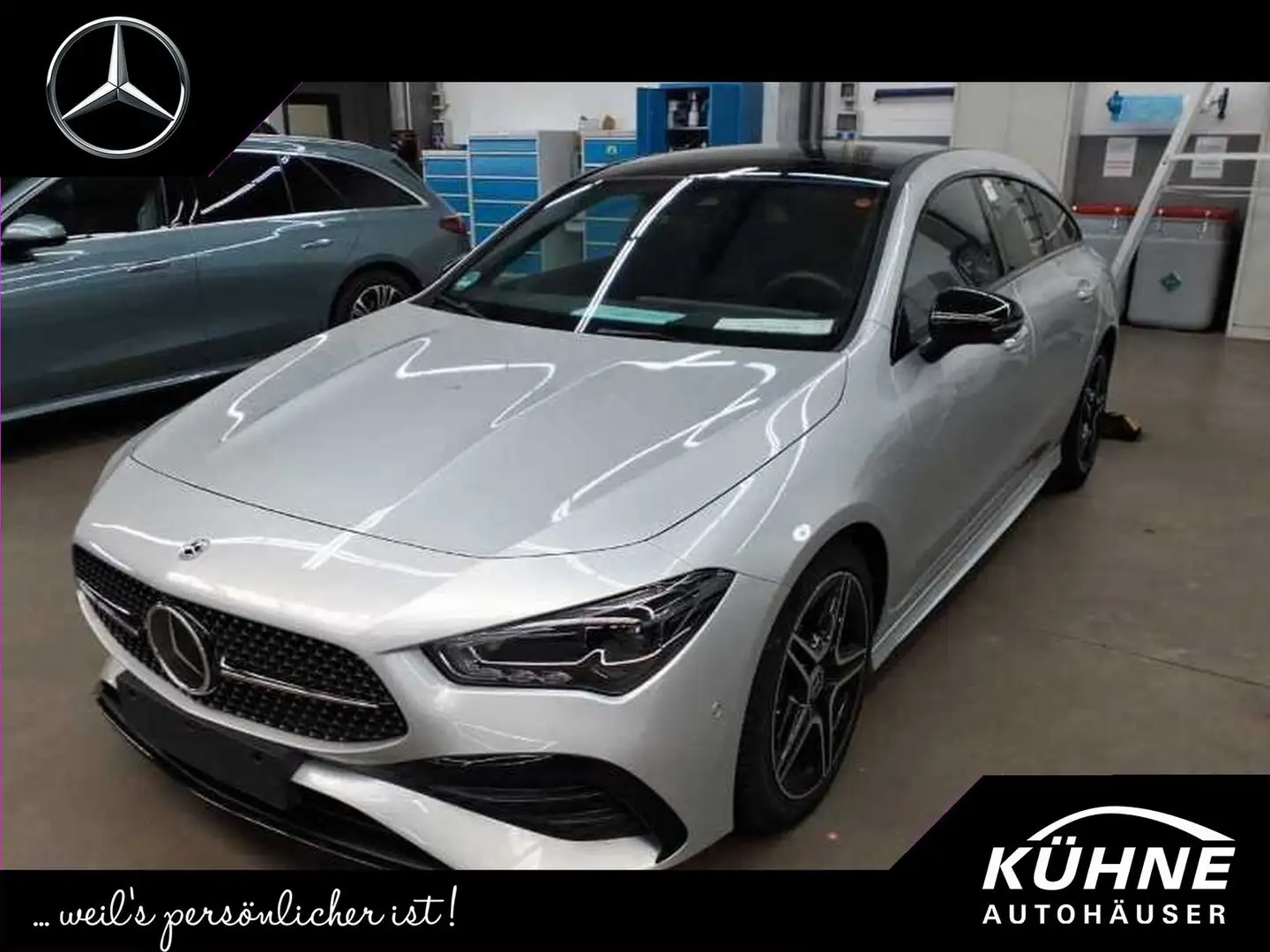 Mercedes-Benz CLA 180 AMG Premium Night Multibeam+Panorama Silber - 1