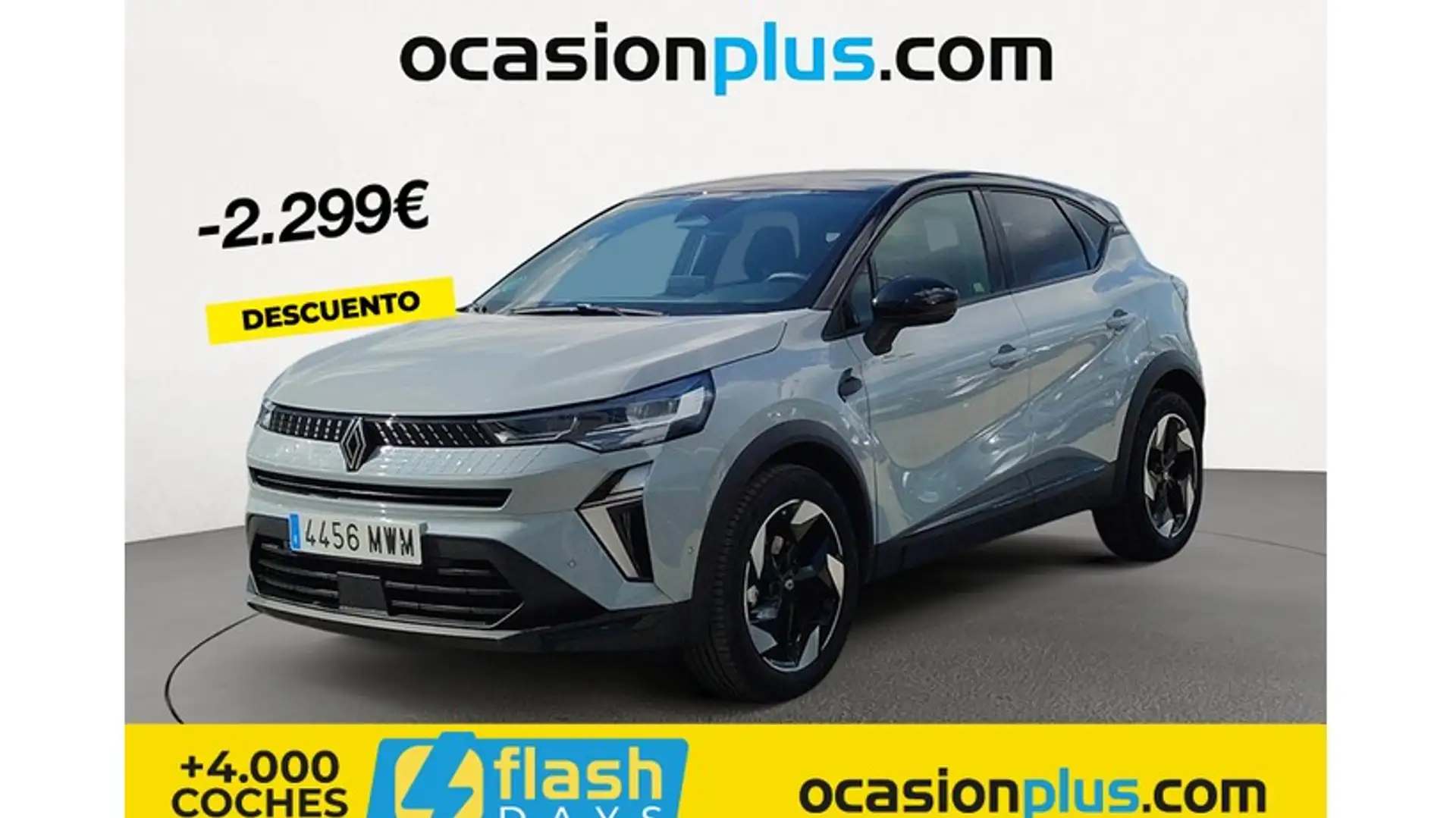 Renault Captur TCe GPF Micro Híbrido Techno 103kW Gris - 1