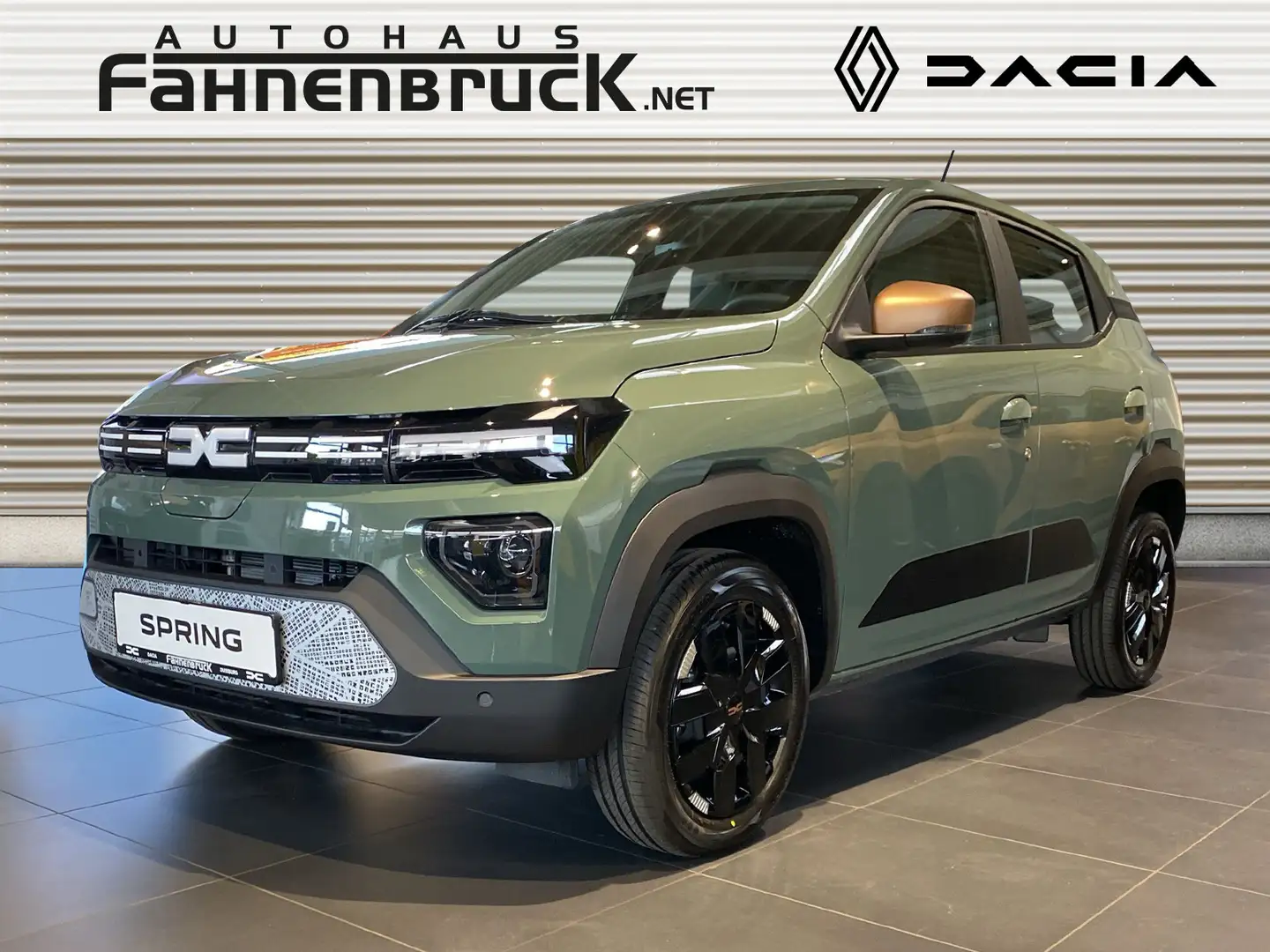 Dacia Spring Extreme ELECTRIC 65 Navi PDC Rückfahrkam. Zöld - 1