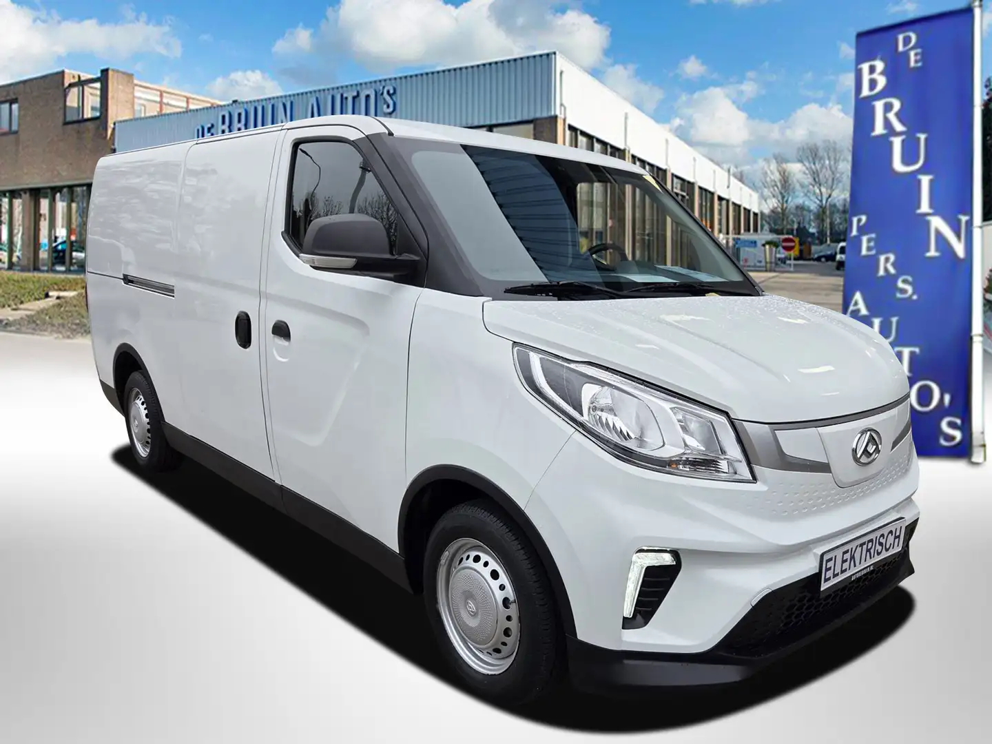 Maxus eDeliver 3 LWB 52,5 kWh L2 Lang Cruise control Camera Airco A Weiß - 1
