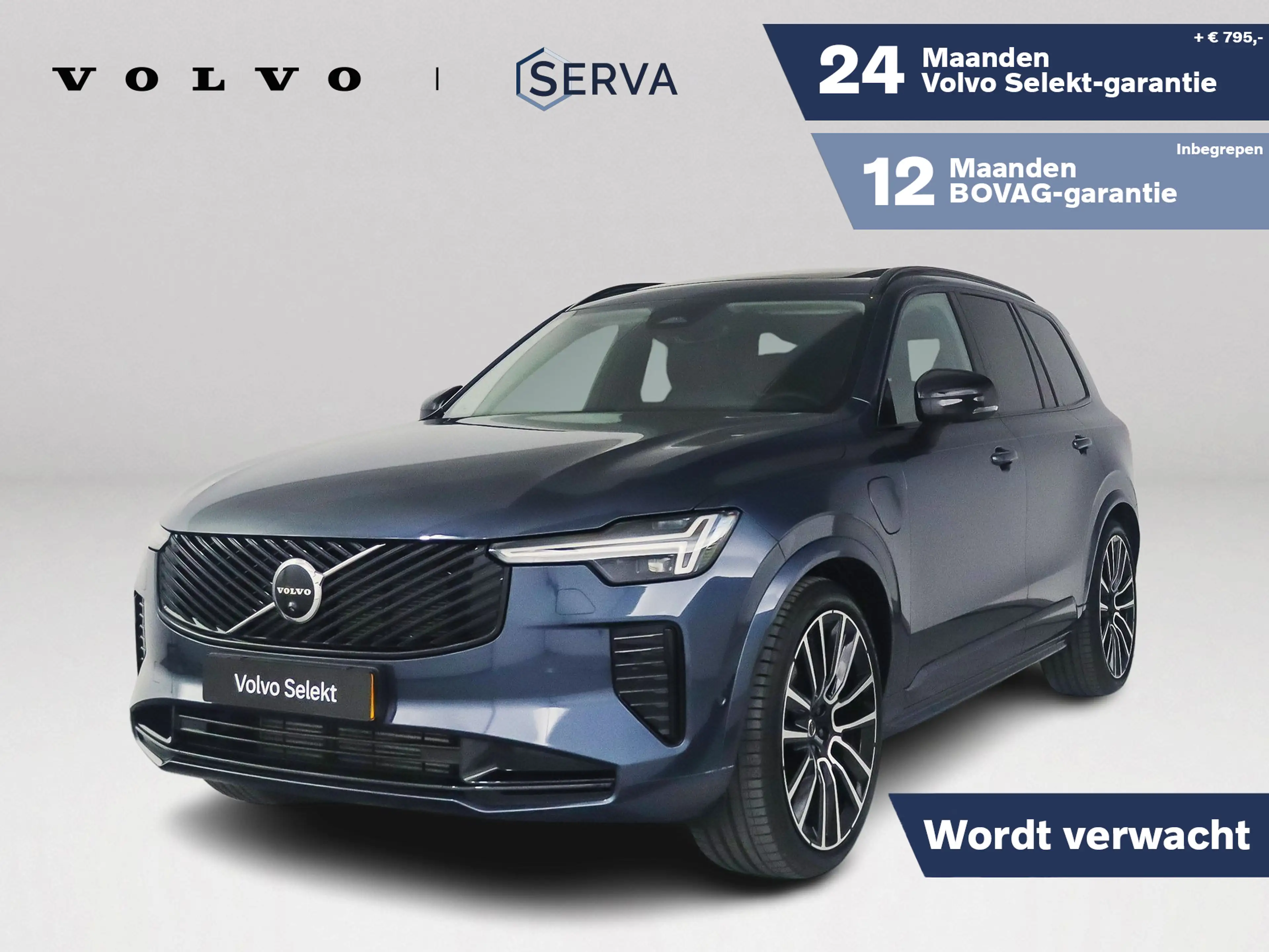 Volvo XC90 T8 Plug-in hybrid AWD Ultra Dark | SOH 100% | Pano
