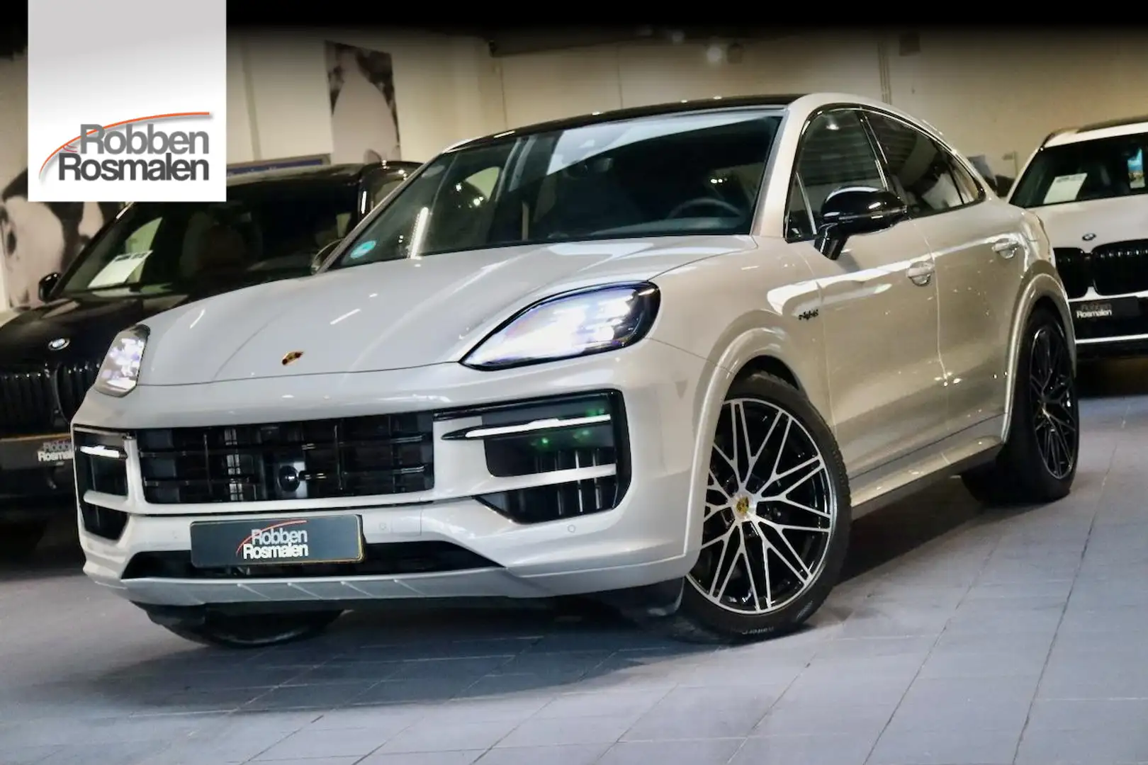 Porsche Cayenne Coupé S E-Hybrid Coupe 519pk NL|Cashmer|SportDesig Grijs - 1