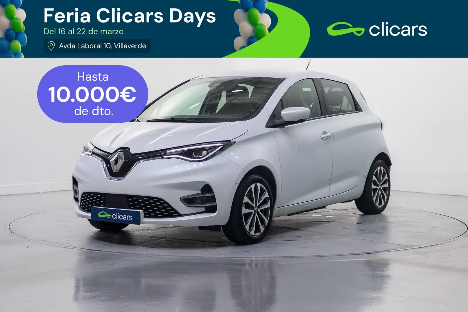 Renault ZOE Zen 50 R135 100kW Blanco - 1