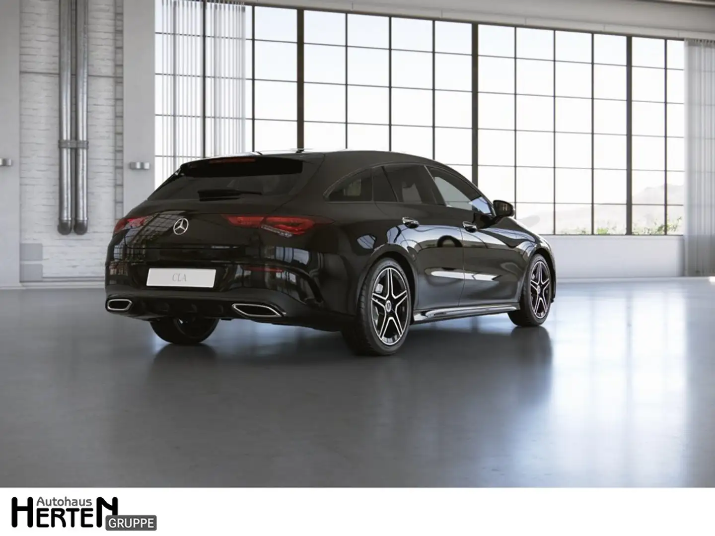 Mercedes-Benz CLA 200 Shooting Brake+AMG+Panorama+360 °Kamera Schwarz - 2