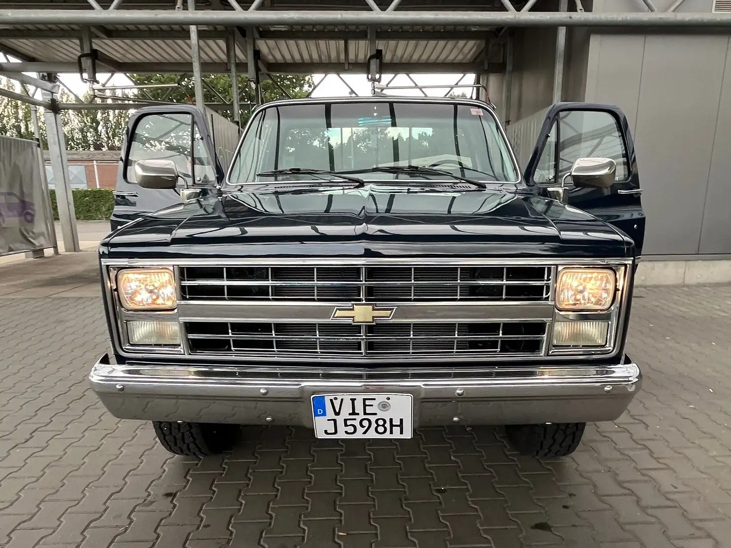 Chevrolet C1500 C20 Longbed Modrá - 2