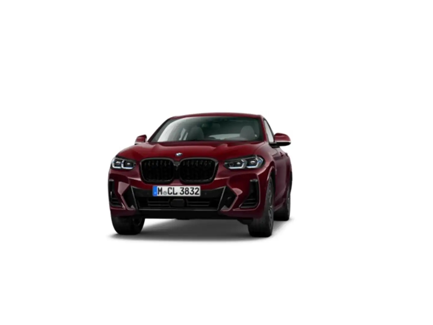 BMW X4 xDrive 20dA xLine Rojo - 2
