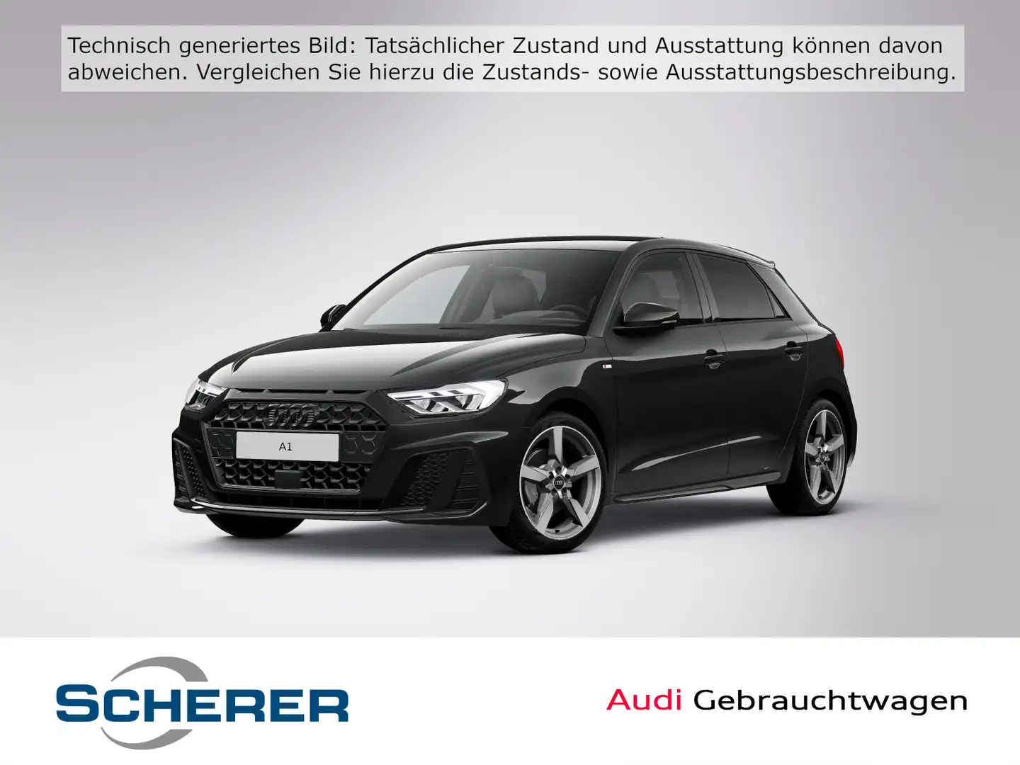 Audi A1 S line 30 TFSI 81(110) kW(PS) Schal Schwarz - 1