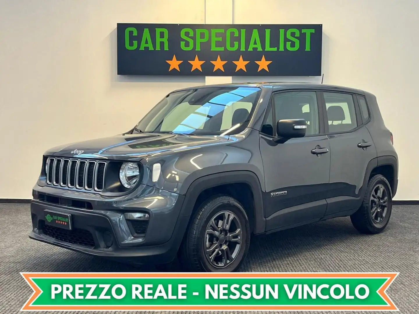 Jeep Renegade 1.0 T3 Longitude UNIPROP.|TAGLIANDI|CARPLAY|DAB Gris - 1