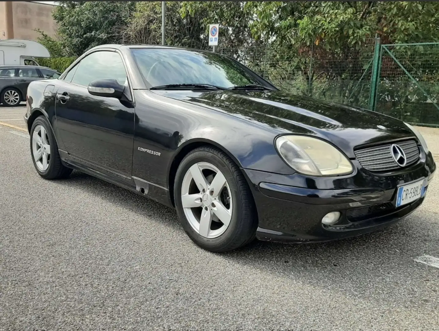 Mercedes-Benz SLK 200 k Special Edition Zwart - 2