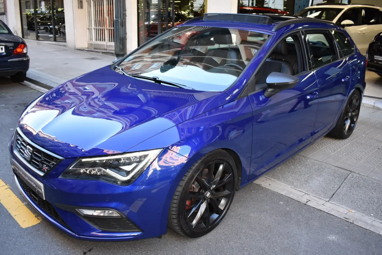 SEAT Leon 1.5 EcoTSI S&S FR Fast Edition Plus 150 Bleu - 1