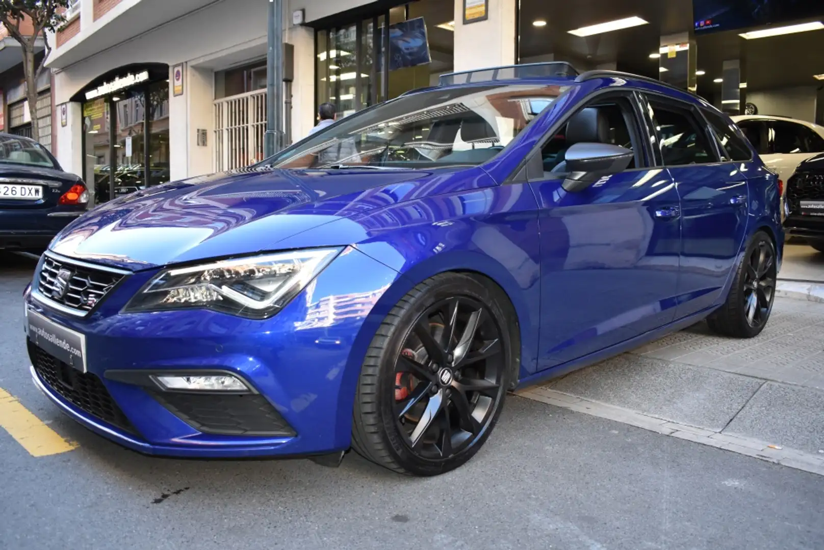 SEAT Leon 1.5 EcoTSI S&S FR Fast Edition Plus 150 Bleu - 2