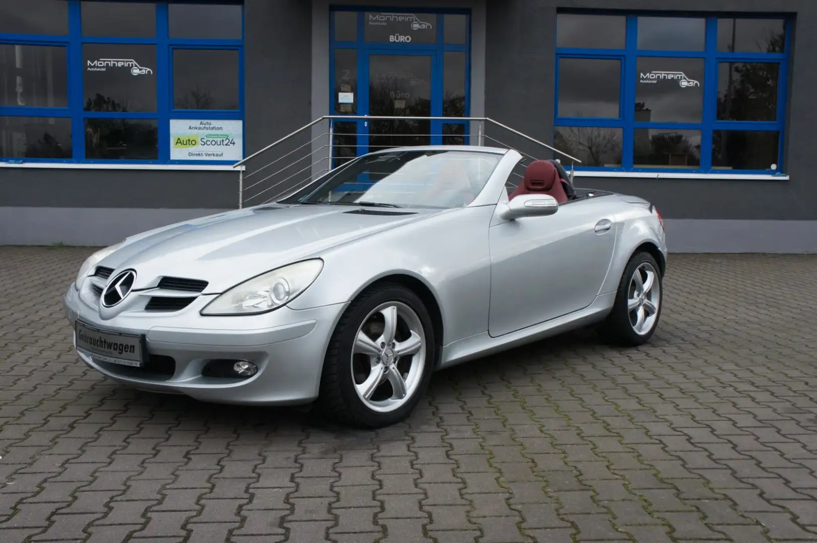 Mercedes-Benz 200 SLK Roadster 200 Kompressor--LEDER-- Argento - 1