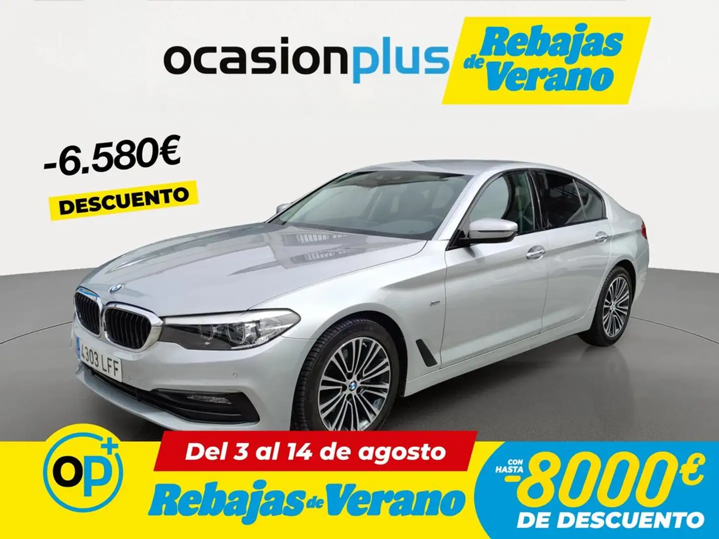 BMW 520 520dA Business Gris - 1