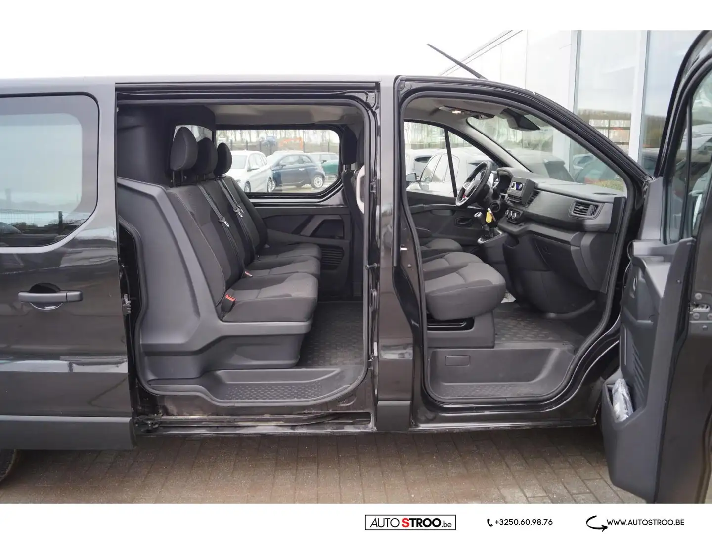 Renault Trafic 130DCI L2H1 Dubbele Cabine Lichte Vracht Czarny - 2