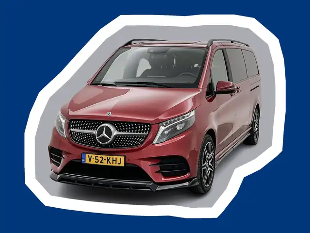 Mercedes-Benz V 250 250d DC L3 AMG 4-Matic Maxton pakket Hyacinth Red