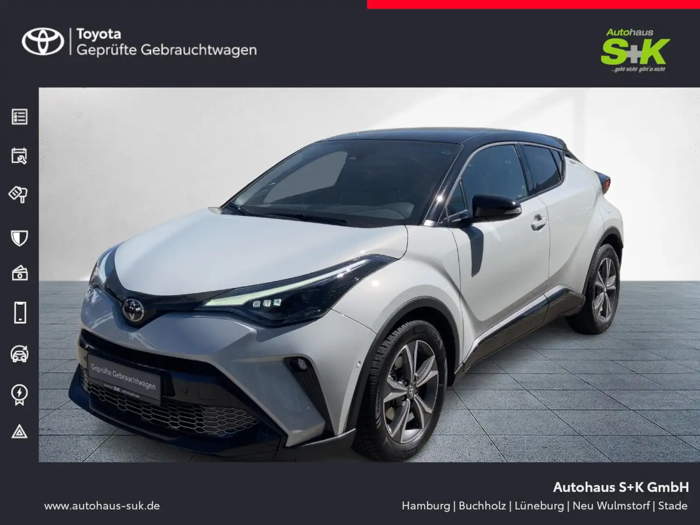 Toyota C-HR 2.0 Hybrid GR Sport*NAVI*RÜCKFAHRKAMERA*SHZ* Gris - 1