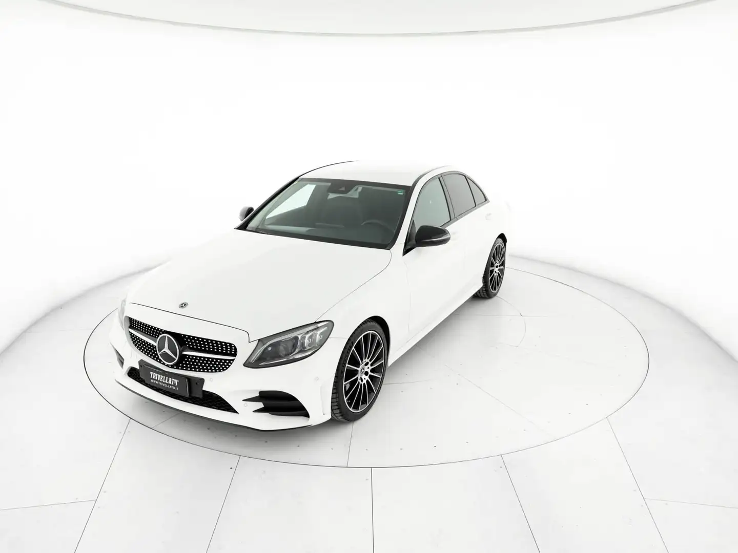 Mercedes-Benz C 220 220 d premium auto Bianco - 1