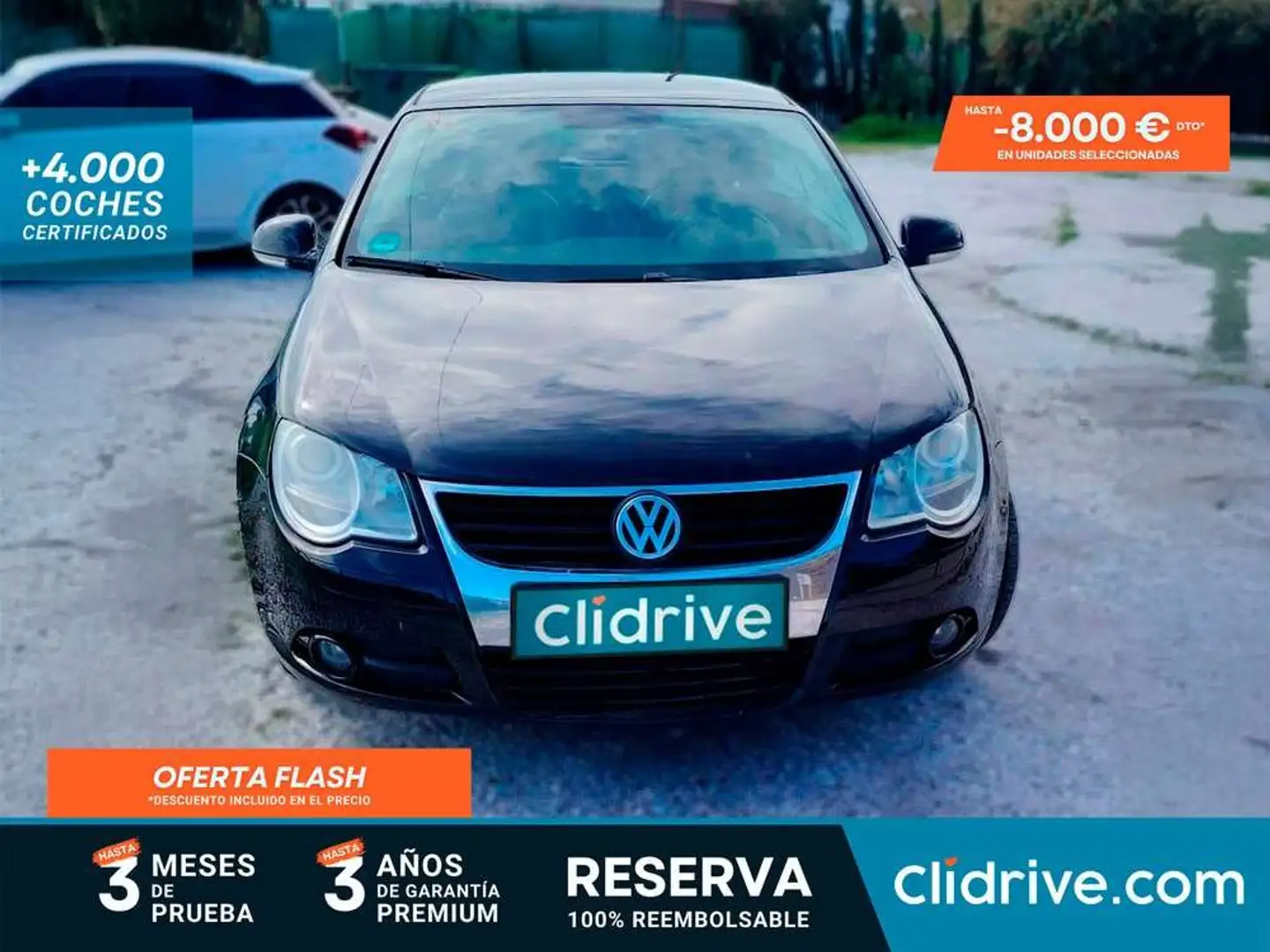 Volkswagen Eos 1.4 TSI 122cv Negro - 1