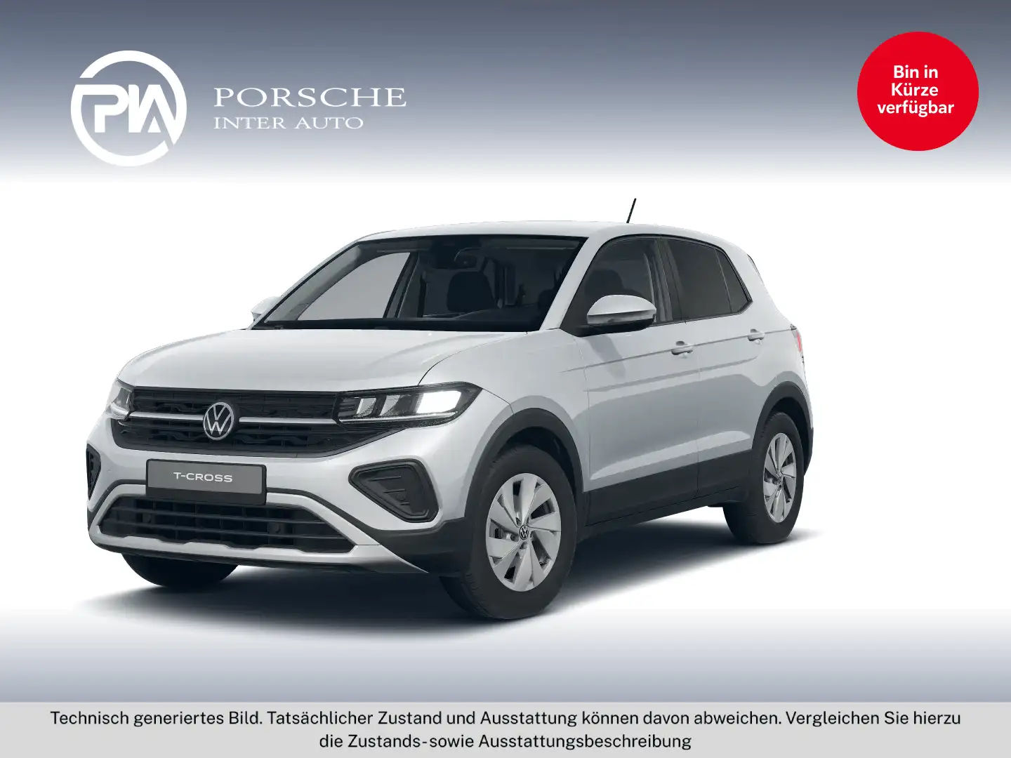 Volkswagen T-Cross 4Me TSI Silber - 1