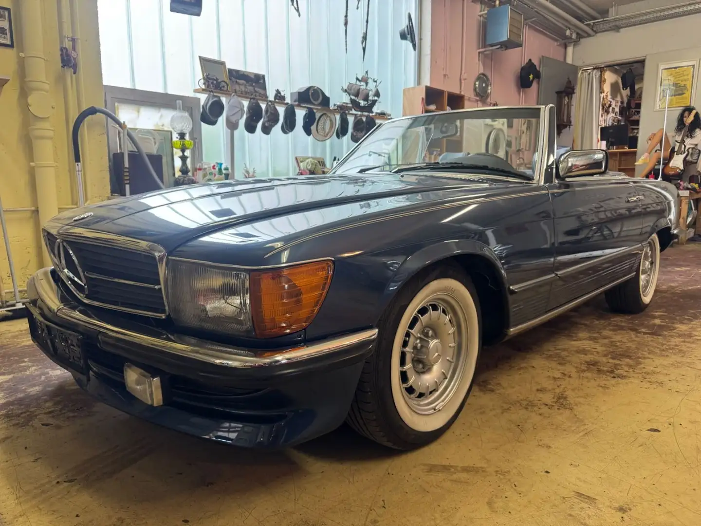 Mercedes-Benz SL 380 8-Zylinder/OLDTIMER/TOP ZUSTAND/HARDTOP/ Bleu - 1