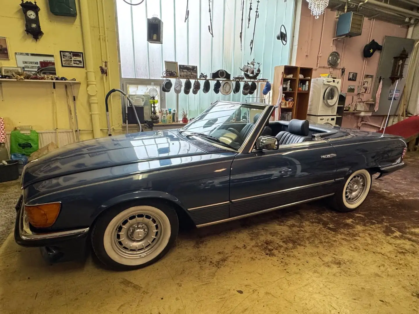 Mercedes-Benz SL 380 8-Zylinder/OLDTIMER/TOP ZUSTAND/HARDTOP/ Bleu - 2